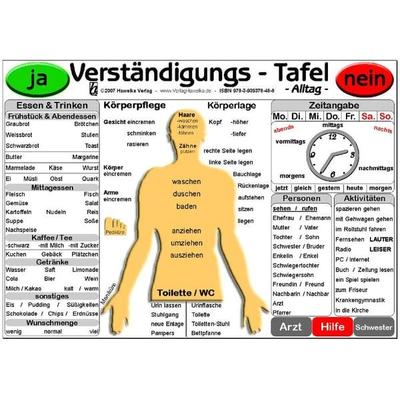 Verständigungs-Tafel - Alltag (laminiert), Gebundene Ausgabe von , Hawelka, Uwe, 978-3-939378-48-8