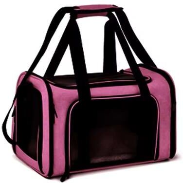 Uplift Essentials Airline Approved Pet Carrier Backpack For Small Dogs & Cats pink xl (19.7 13.4 13.4 In)