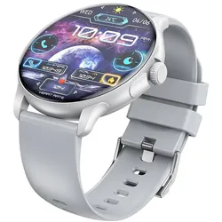 xO Smartwatch J11 Amoled silber (40 mm, ohne SIM), Smartwatch