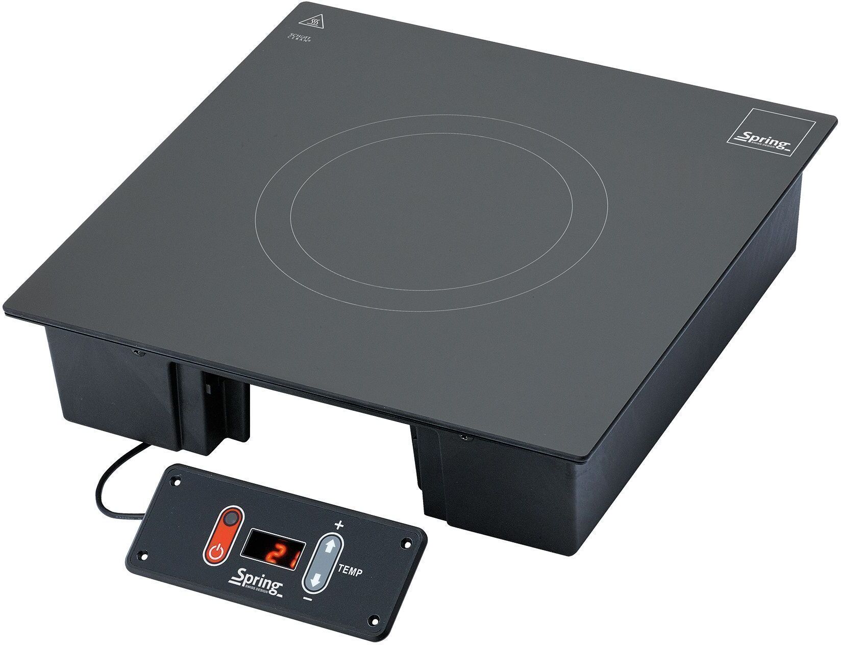Spring Fornello a induzione installabile 0,3 kW 35,5 x 35,5 cm Induction