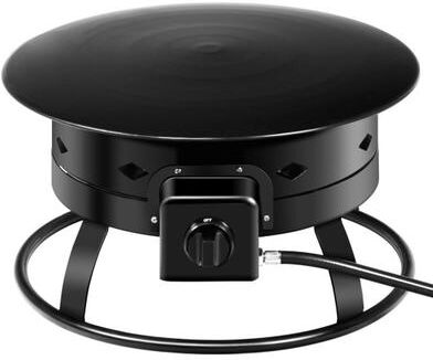 Costway 58,000BTU Firebowl Outdoor Portable Propane Gas Fire Pit with Cover and Carry Kit