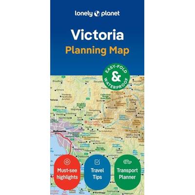 Lonely Planet Victoria Planning Map, Karte von , Lonely Planet, 978-1-78868-894-9