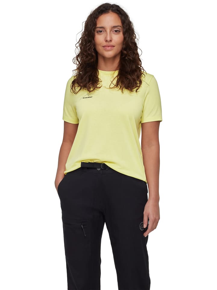 Mammut Shirt in Gelb - M