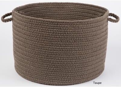 Rhody Rug Madeira 12 x 18-inch Braided Basket