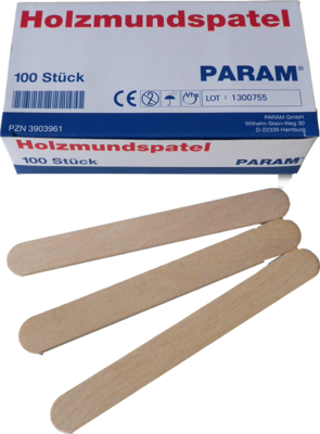 Param GmbH MUNDSPATEL Holz Karton 100 St 03903961