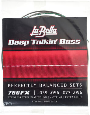 La Bella 760FX Flatwound String Set