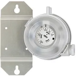 LS Control, Indoor Growing Belüftung, Pressostat HUBA HC604 med indbygget skiftekontakt. Trykområde 100-1000 Pa. Anvendes med V