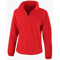 Result - Damen Fashion Fit Outdoor Fleecejacke - Flame Red / XXL