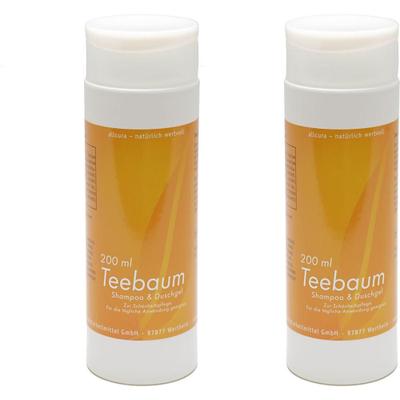 Teebaum SHAMPOO+Duschgel 2x 2x200 ml Gel