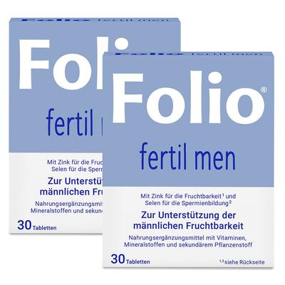 Folio fertil men Tabletten x2 2x30 St