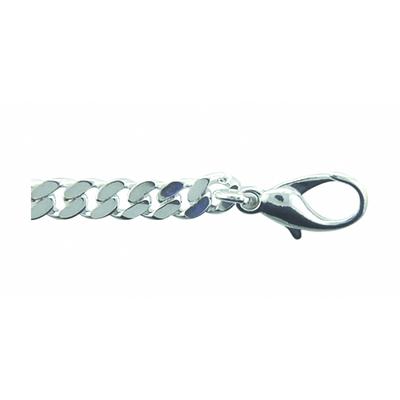 Armband ADELIA´S "19 cm Flachpanzer Armband 925 Silber", silber, Armbänder, Damen, 19cm, Silber 925 (Sterlingsilber), Armband, Silberarmband