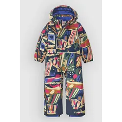 Patagonia Snow Pile One-Piece Baby Kids Overall lets chat / new navy Gr. M18