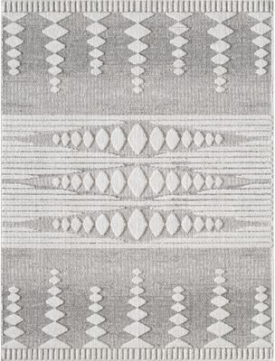 Domani Bella Modern Scandinavia Textured Indoor / Outdoor Area Rug
