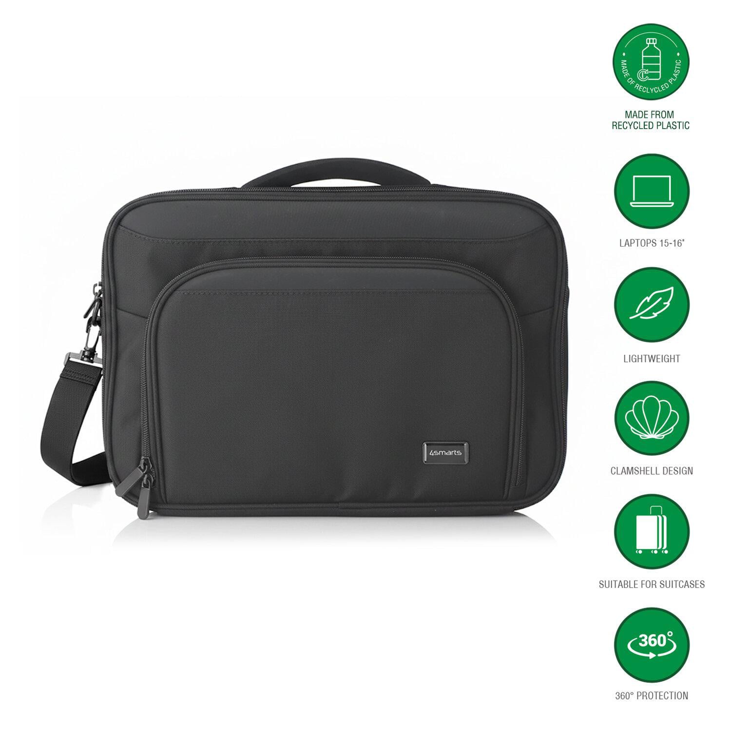 4smarts Laptop-Tasche Target Eco Clamshell 38,01 - 40,64 cm (15-16") schwarz