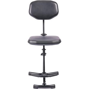 meychair Stehhilfe PRO+ AF30-SR-AH-01010, mit Rückenlehne, PU-Schaum, schwarz, 54-86 cm