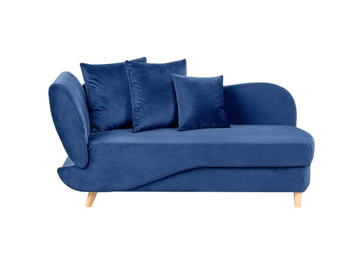 CHAISELONGUE-LINKSSEITIGE Blau Meri