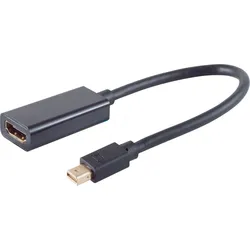 SHVP BS10-79001 - DisplayPort Adapter, Mini DP Stecker auf HDMI Stecker