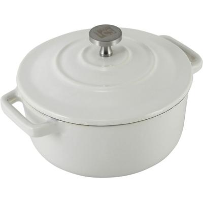 Fleischtopf CARL SCHMIDT SOHN "Xanten", weiß, H:10cm Ø:10cm, Töpfe, Fleischtopf, Ø 10 cm, Induktion