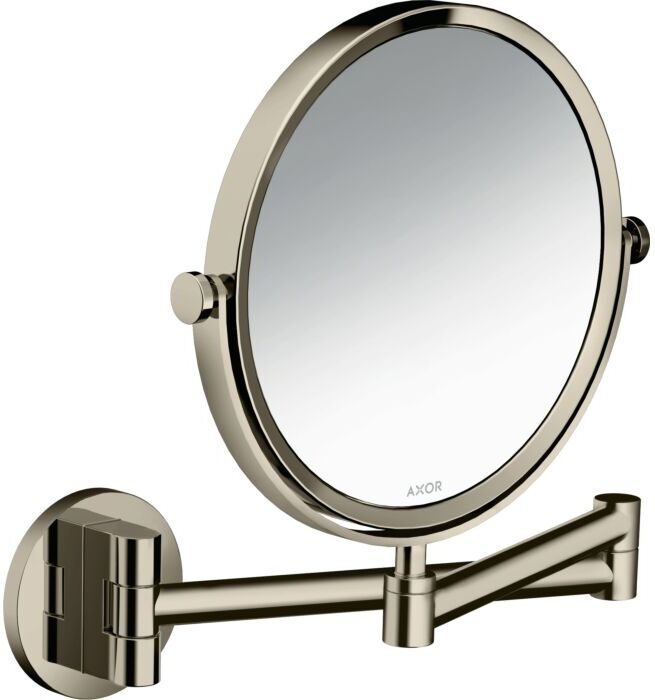 Hansgrohe Axor Universal Circular Rasierspiegel 42849830 5-fach Vergrößerung, Wandmontage, polished nickel
