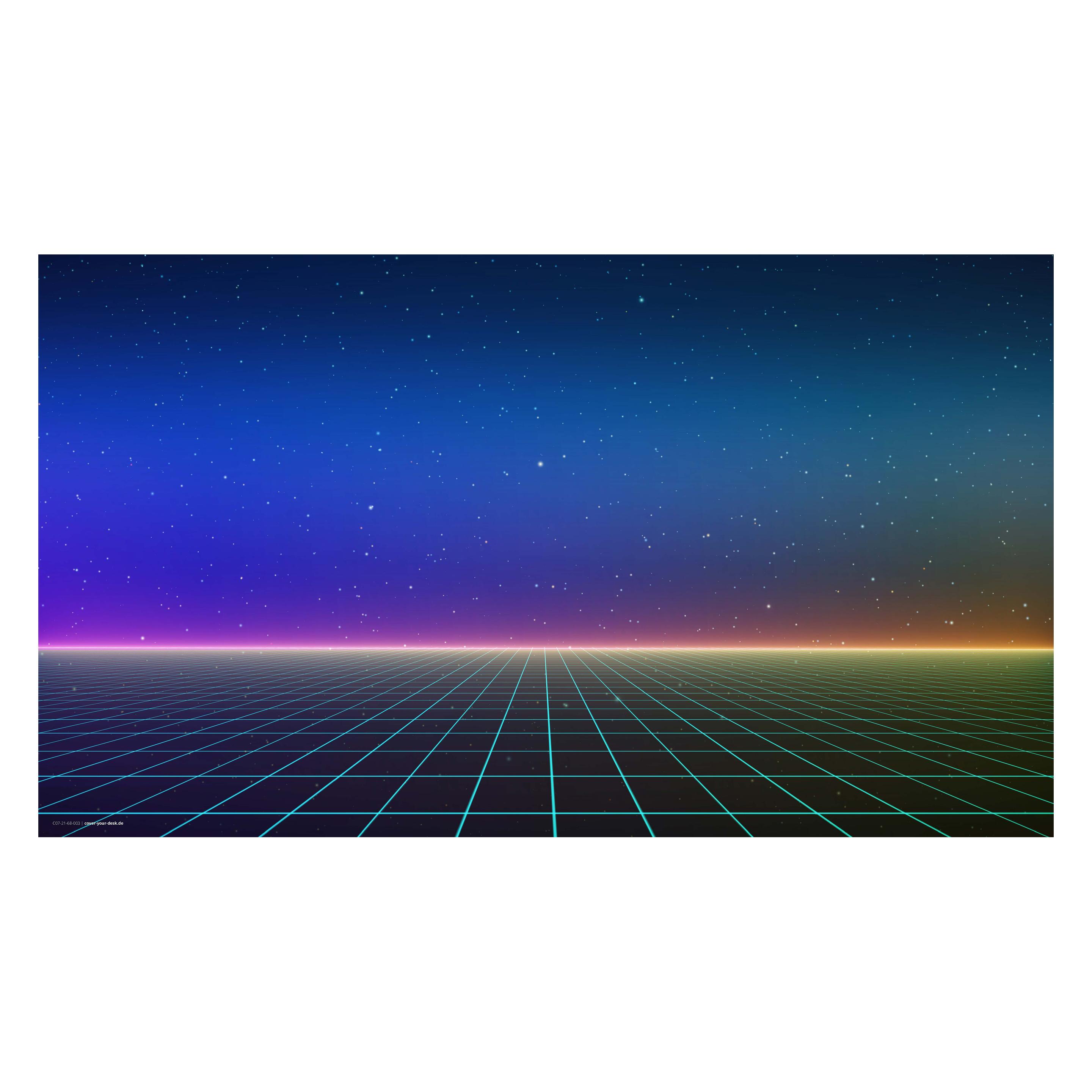 CoverYourDesk Schreibtischunterlage Retro Synthwave (21557436)