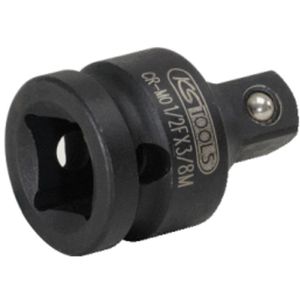 KS-Tools Stecknuss-Adapter 515.1143, Reduzieradapter, 1/2 Zoll auf 3/8 Zoll