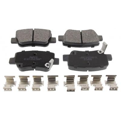 Mapco Bremsbeläge hinten (Satz) [Hersteller-Nr. 6908] für Toyota