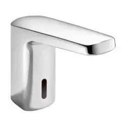 Hewi Sensoric Infrarot-Waschtisch-Armatur AQ1.12S21040 kubisch, Netzbetrieb, verchromt