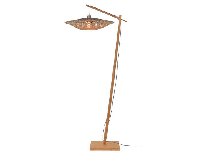 GOOD&MOJO - Lampadaire Kalimantan - Bambou - 80x60x176cm pour salon\, chambre à coucher