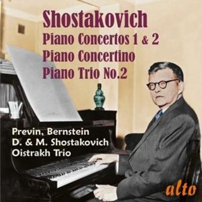 Klavierkonzerte 1 & 2/Klaviertrio 2/+ - Previn,Charles Bernstein,Oistrach,New York Philharmonic, CD