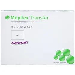 Mepilex Transfer Schaumverband 10x12 cm Steril 5 ST