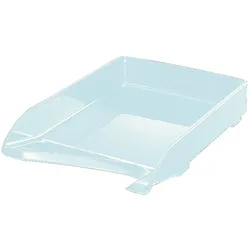 Leitz Briefablage Elegant 52200002 DIN A4 stapelbar PS glasklar
