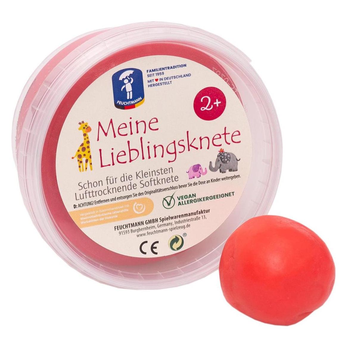 Feuchtmann My Favourite Clay - rot, 500gr. (628 1518-4)