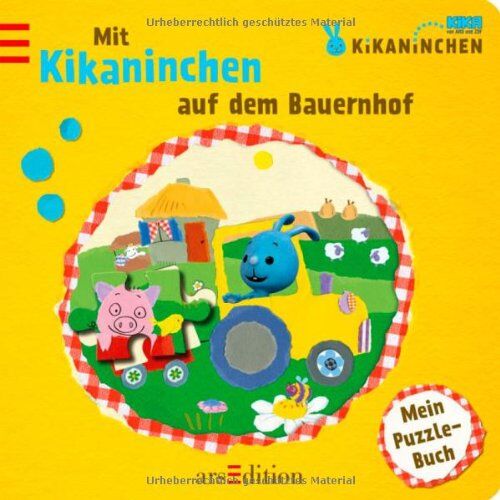 kein Autor - Kikaninchen - Mit Kikaninchen auf dem Bauernhof: Mein Puzzle-Buch - Preis vom 09.10.2026 07:28:09 h