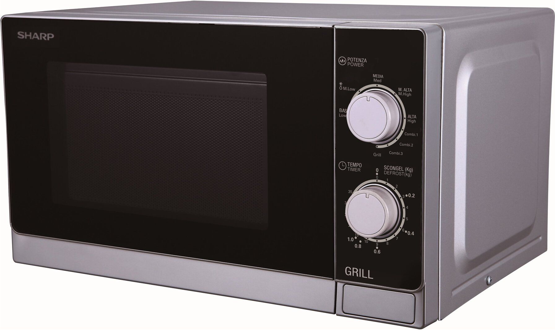 Microonde Sharp R 600IN Silver