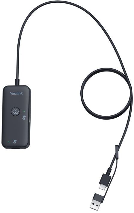 Yealink USB-Y Trainer Cable Adaptateur USB permettant de brancher deux casques et d'assurer une écoute double lors de formations, de supervision ou