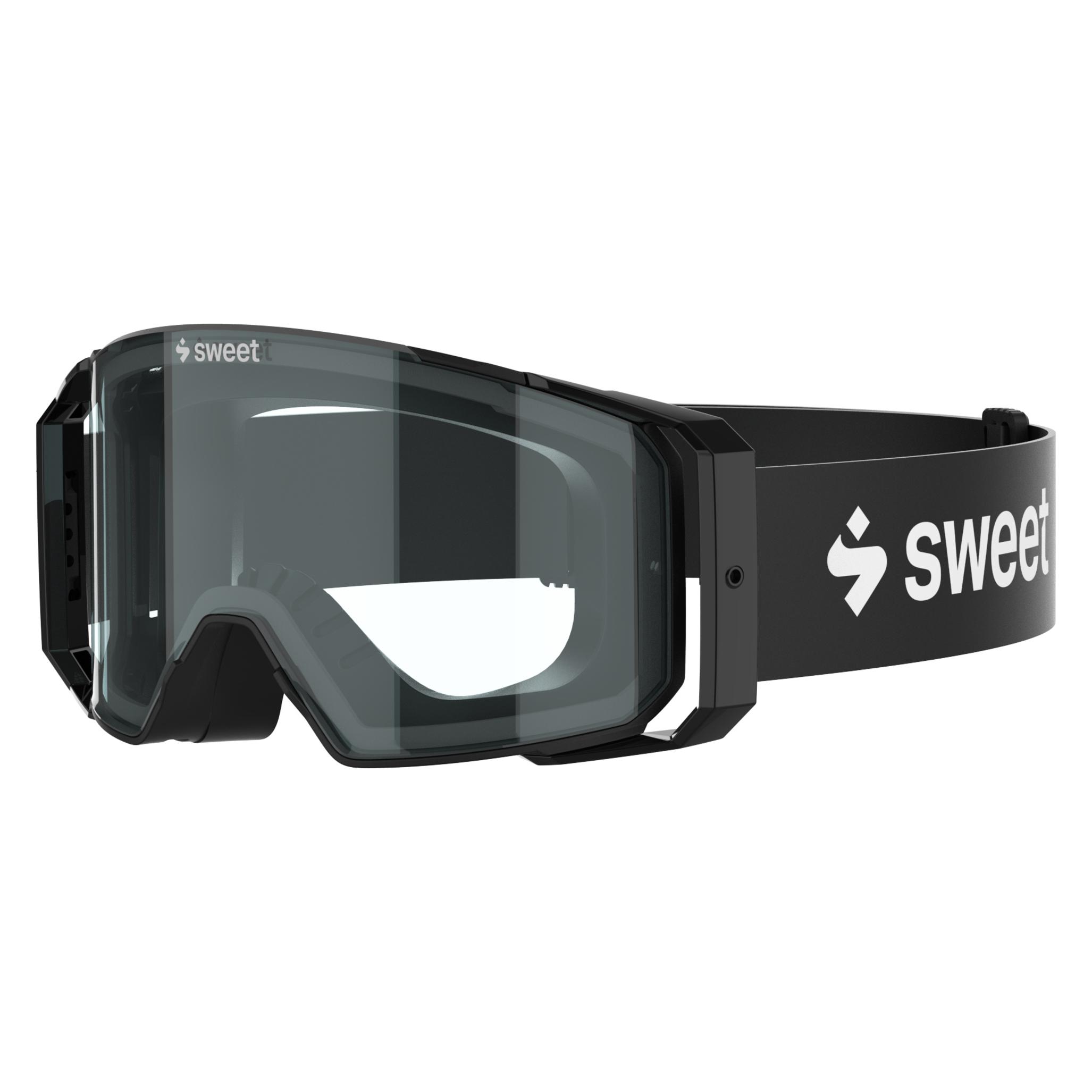 Sweet Protection Deckard MTB Clear/Matte Crystal Black/Black OS (Black, Matte Crystal Black, Transparent) (852177-240485-OS)