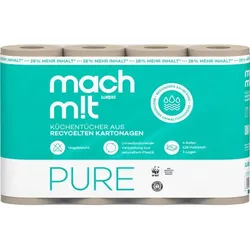 mach m!t Küchentücher 3-lagig, 128 Blatt (4 Rollen)