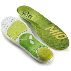 Sidas Einlegesohlen 3 Feet Run Sense Mid 2xl, Sohlen, Grün