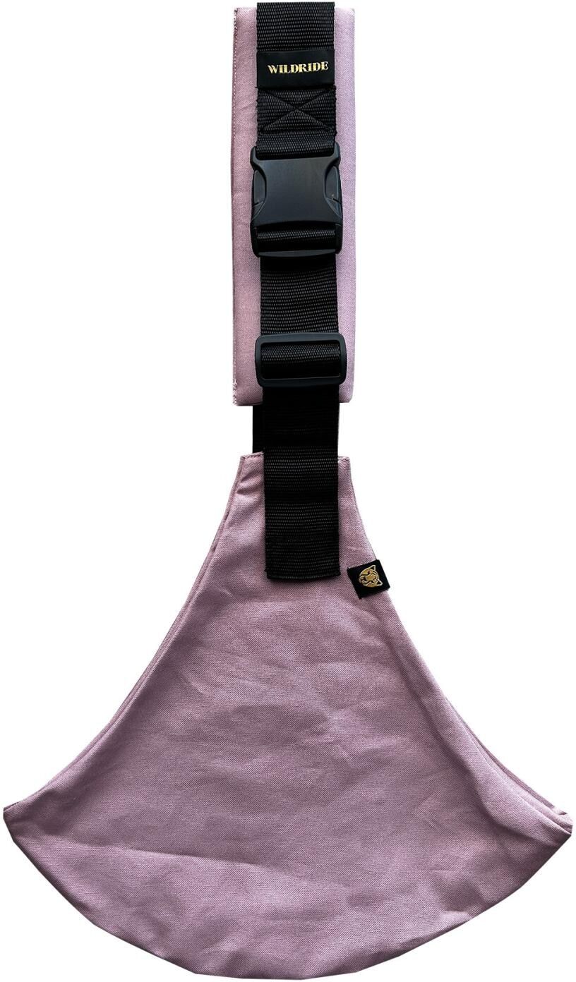 WILDRIDE Portabebé bandolera colección Main. Rosa antiguo niño