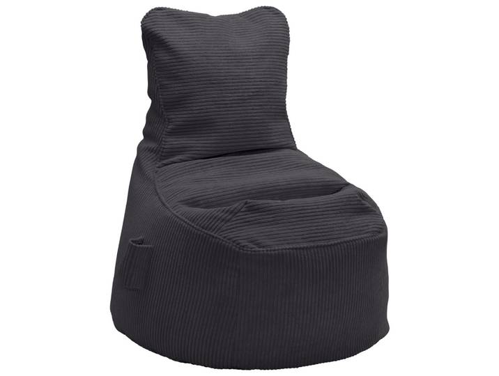 Sitzsack Cortona Cord Anthrazit