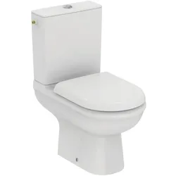 Ideal Standard Exacto Stand-WC-Paket R006901 36x62,5x78cm, ohne Spülrand, weiß