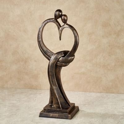 Touch of Class Everlasting Love Sculpture Bronze , Bronze