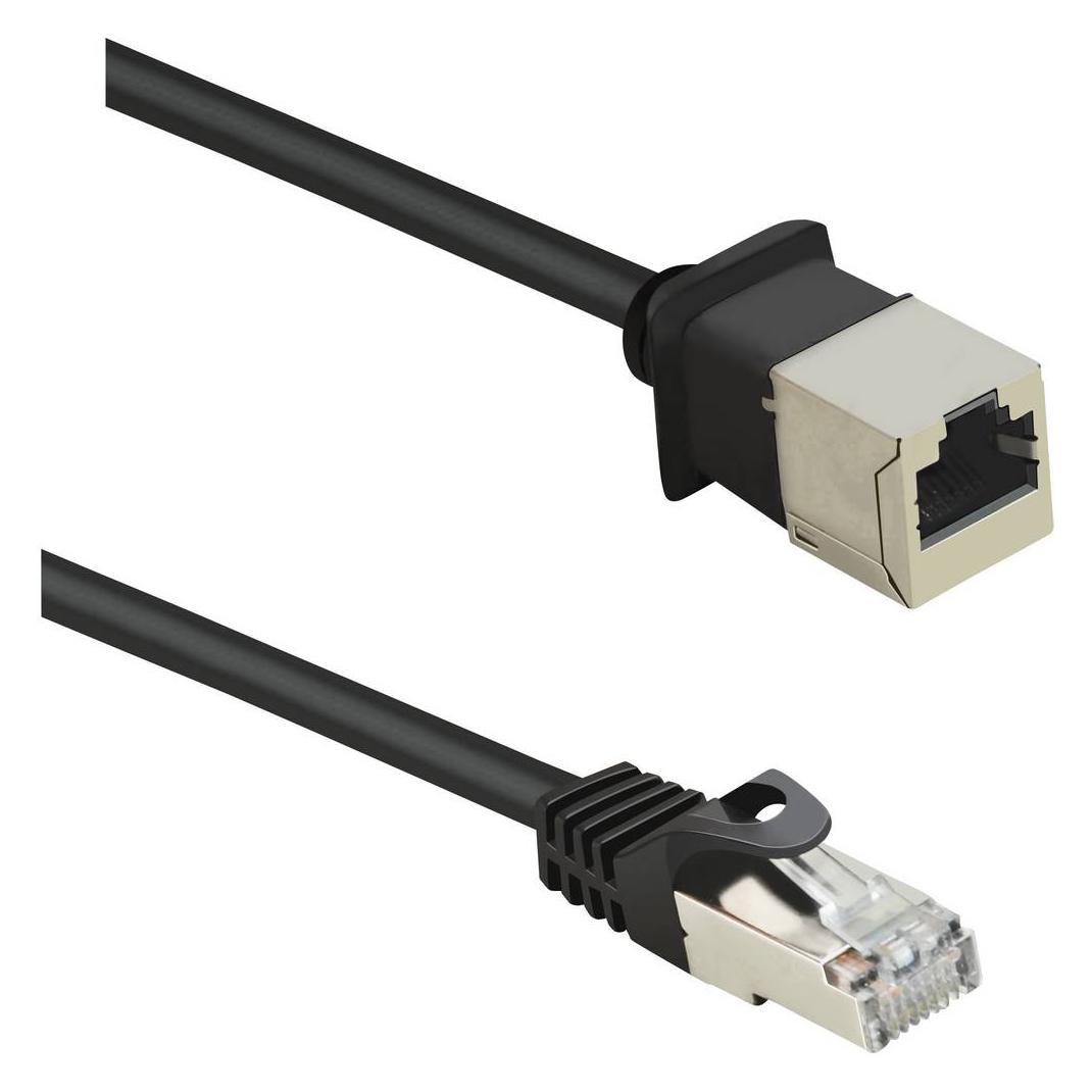 Renkforce CAT5e F/UTP Netzwerk-Verlängerungskabel 5 m (F/UTP, CAT5e, 5 m) (1464709)