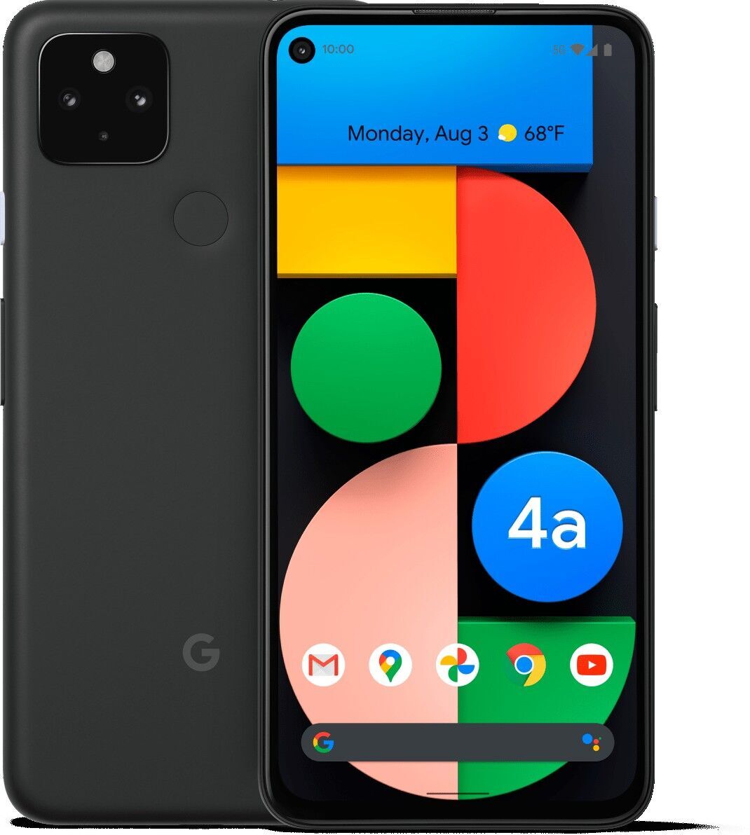 Google Pixel 4a 5G   Juste Noir - Refurbished