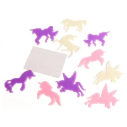 Toi-Toys, Wandtattoo, Glow in the Dark Sticker Einhorn