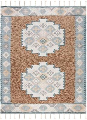 SAFAVIEH Handmade Saffron Rajmonda Modern Tribal Cotton Rug