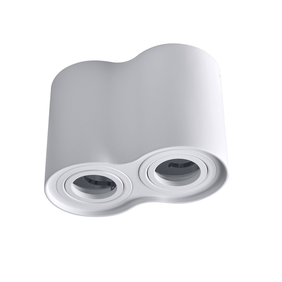 Goldlux Polux Inbouw plafondarmatuur Hadar R2, rond, wit