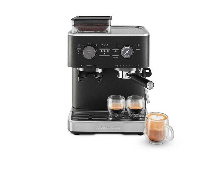 KitchenAid Siebträgermaschine 5KES6551EBK, Präzision beim Mahlen