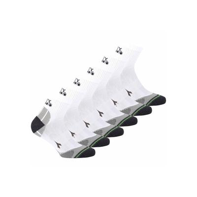 Kurzsocken DIADORA "Socken 6er Pack", Herren, Gr. 39-42, weiß, Obermaterial: 56% Polypropylen PP. 22% Baumwolle CO. 19% Polyester PES. 3% Elasthan EL., Socken