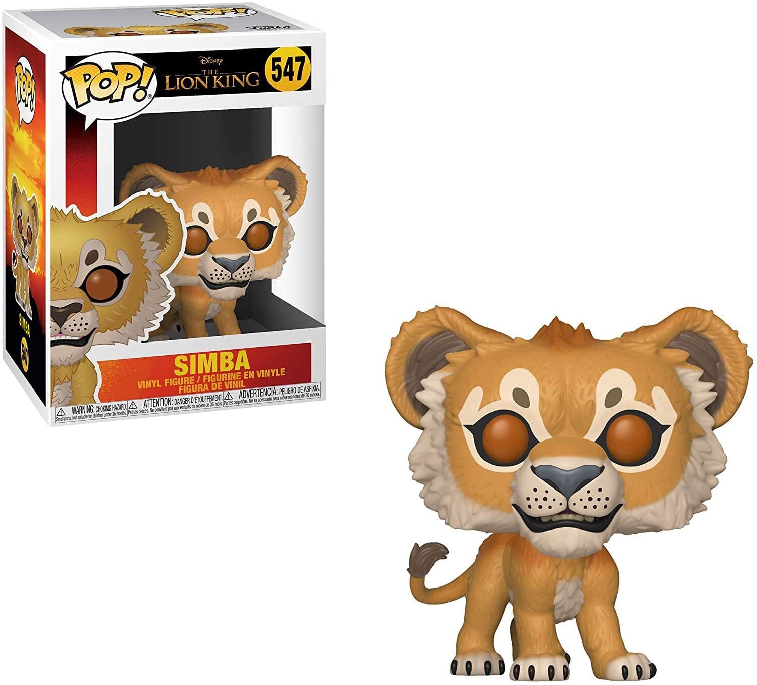 Funko Pop! Disney De Koning der Leeuwen Simba 547 Vinyl figuur